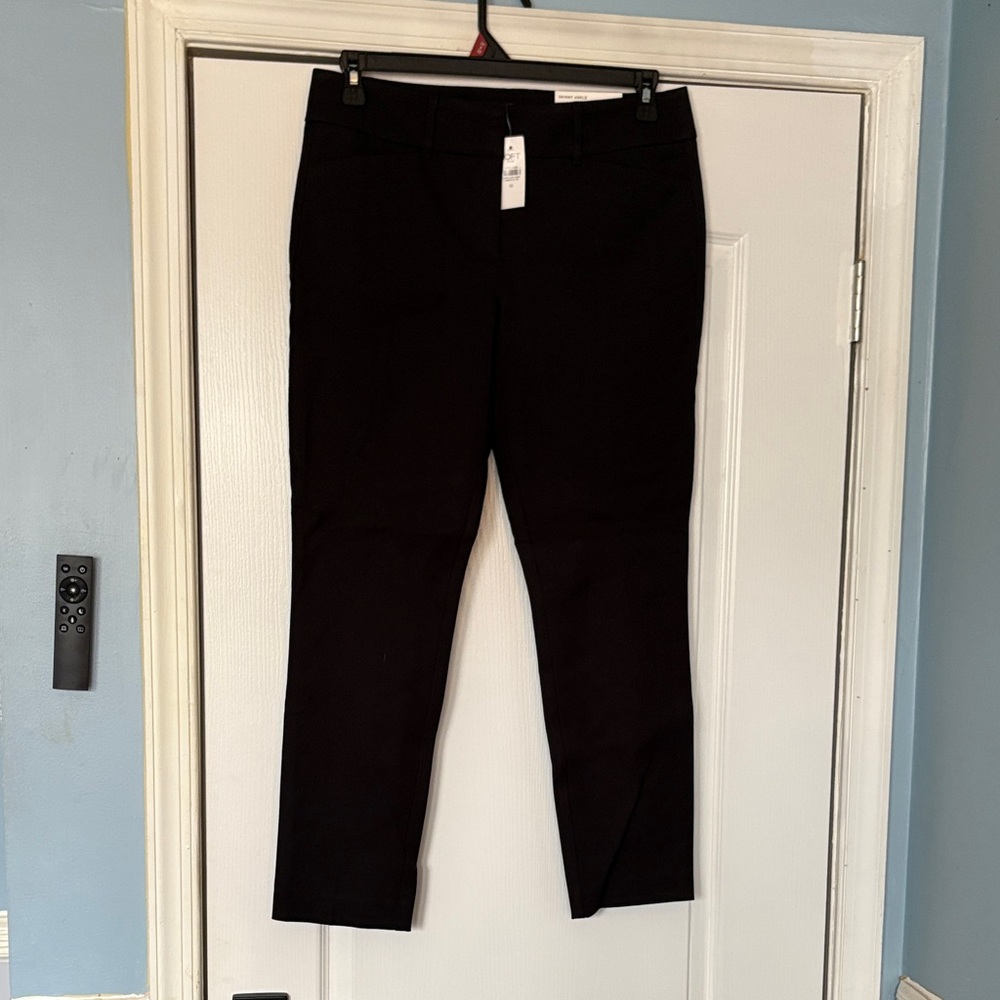 LOFT Women's Classic Black Straight Leg Pants
